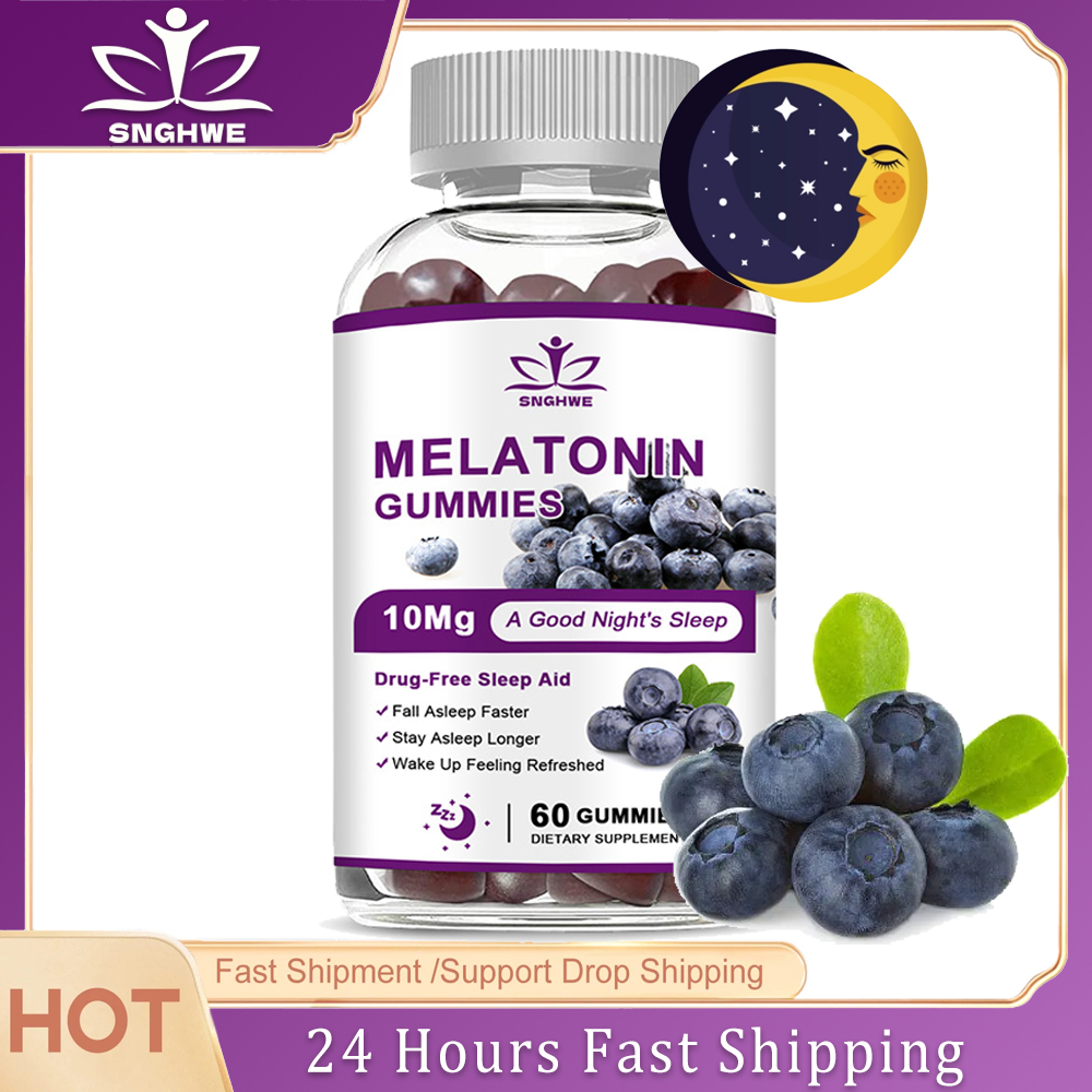 Melatonin Sleep Gummy - Slaap Melatonine Gummies 10mg Slaap Sneller