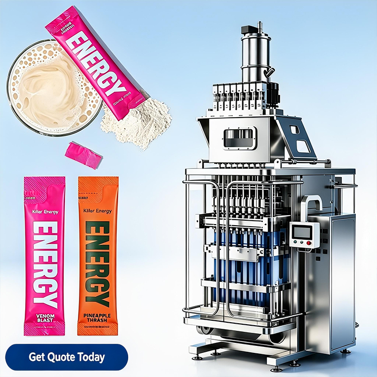 Electrolyte Powder Pack - Automatische 5G 10G energiedrankpoeder stick verpakkingsmachine