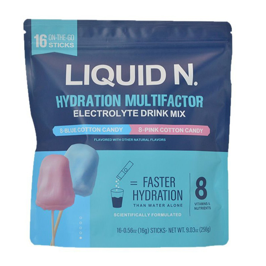 Electrolyte Powder Pack - Hydratatievermenigvuldiger - Suikerspin - Elektrolytpoederdrankmix -