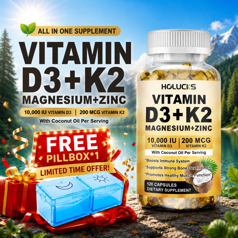 Vitamin D3 K2 Drop - 4-in-1 vitamine supplement, met D3 K2