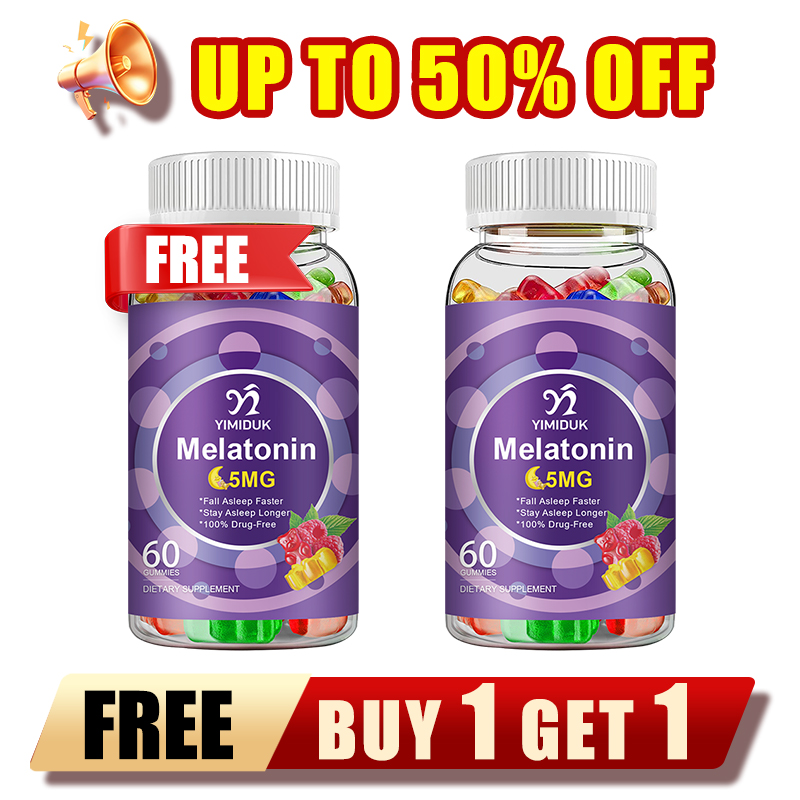 Melatonin Sleep Gummy - Melatonine Gummies 5mg, ter ondersteuning van