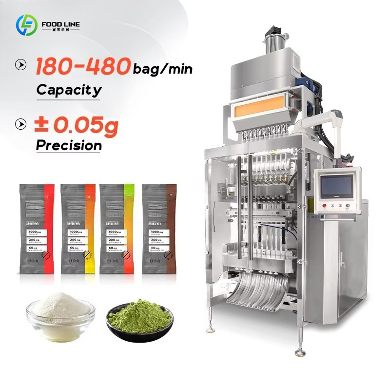 Electrolyte Powder Pack - Automatische Multi Lane 10g 12g Voedingsproteïne