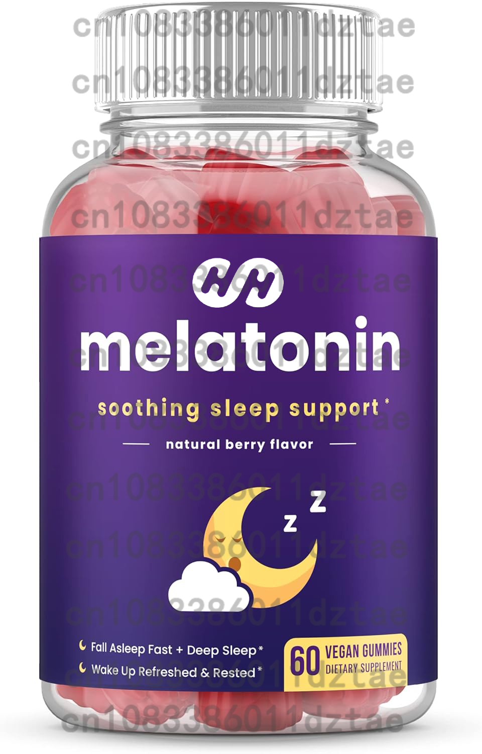Melatonin Sleep Gummy - Melatonine Gummies - Slaapmiddel, verbetert de