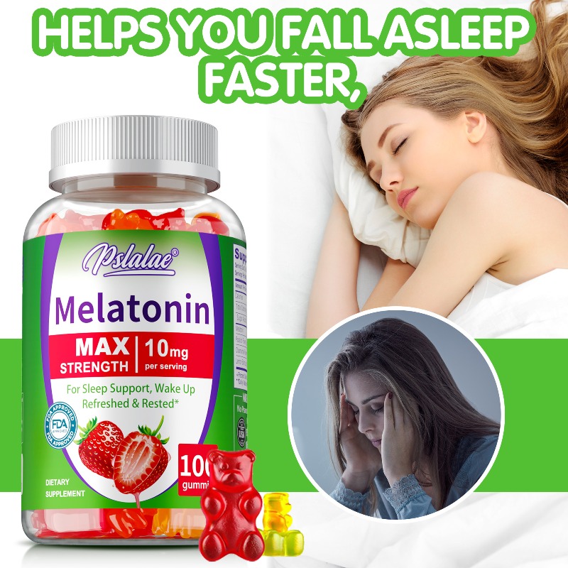 Melatonin Sleep Gummy - Melatonine Gummy - Helpt slapen, verbetert