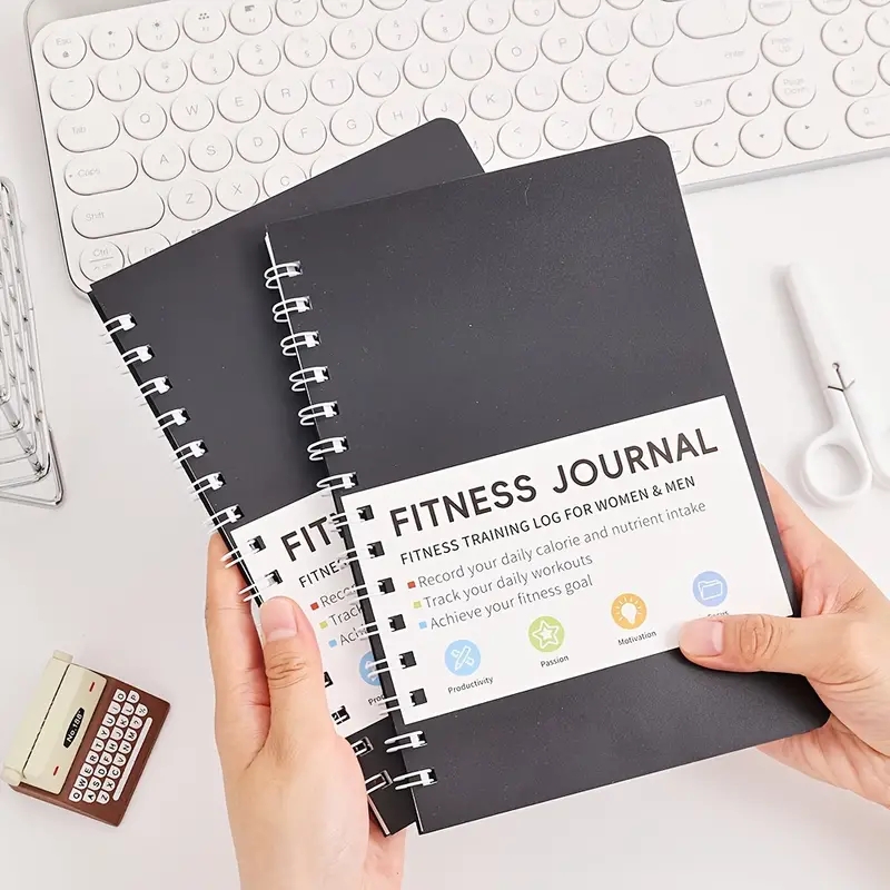 Nutrition Fitness Plan - Fitnessdagboek Notitieboekje Dagelijkse oefen- en voedingsplannen