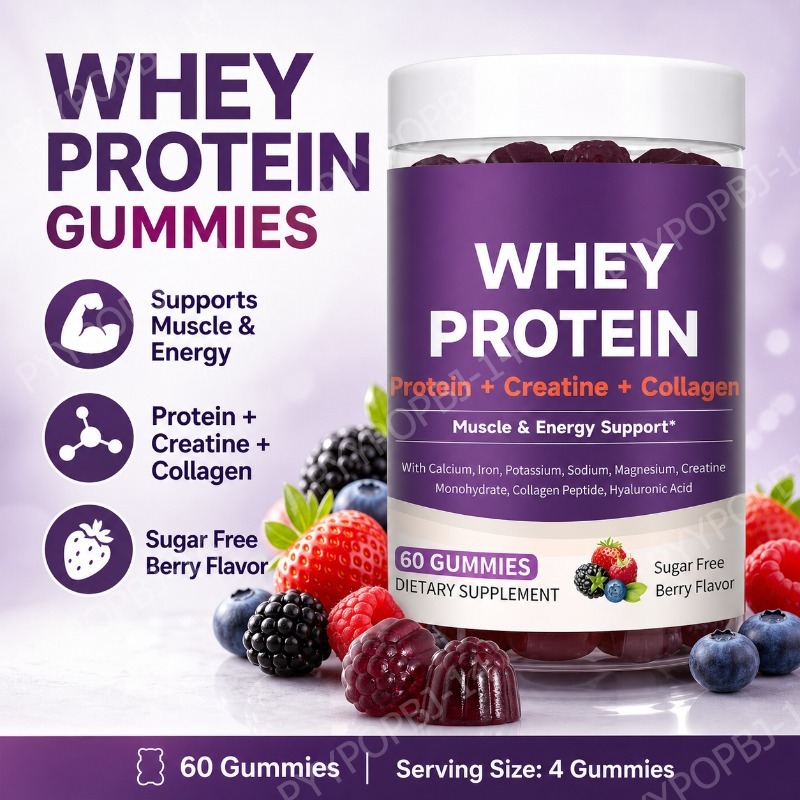Fitness Nutrition Energy - Eiwit Gummies met Wei Creatine Collageen
