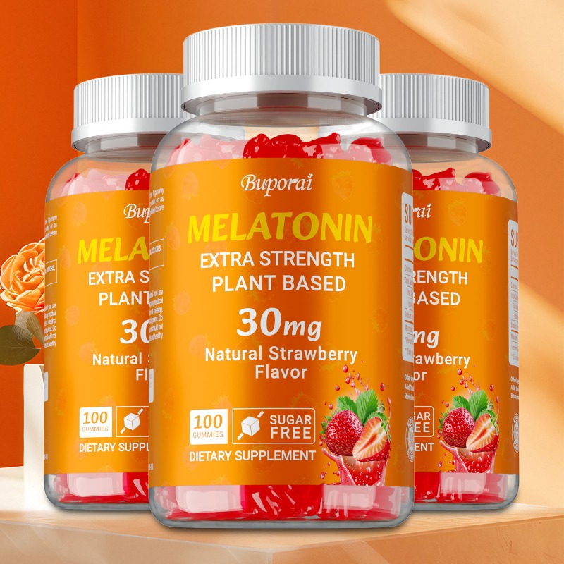 Melatonin Sleep Gummy - Melatonine 30 mg - Verlicht angst