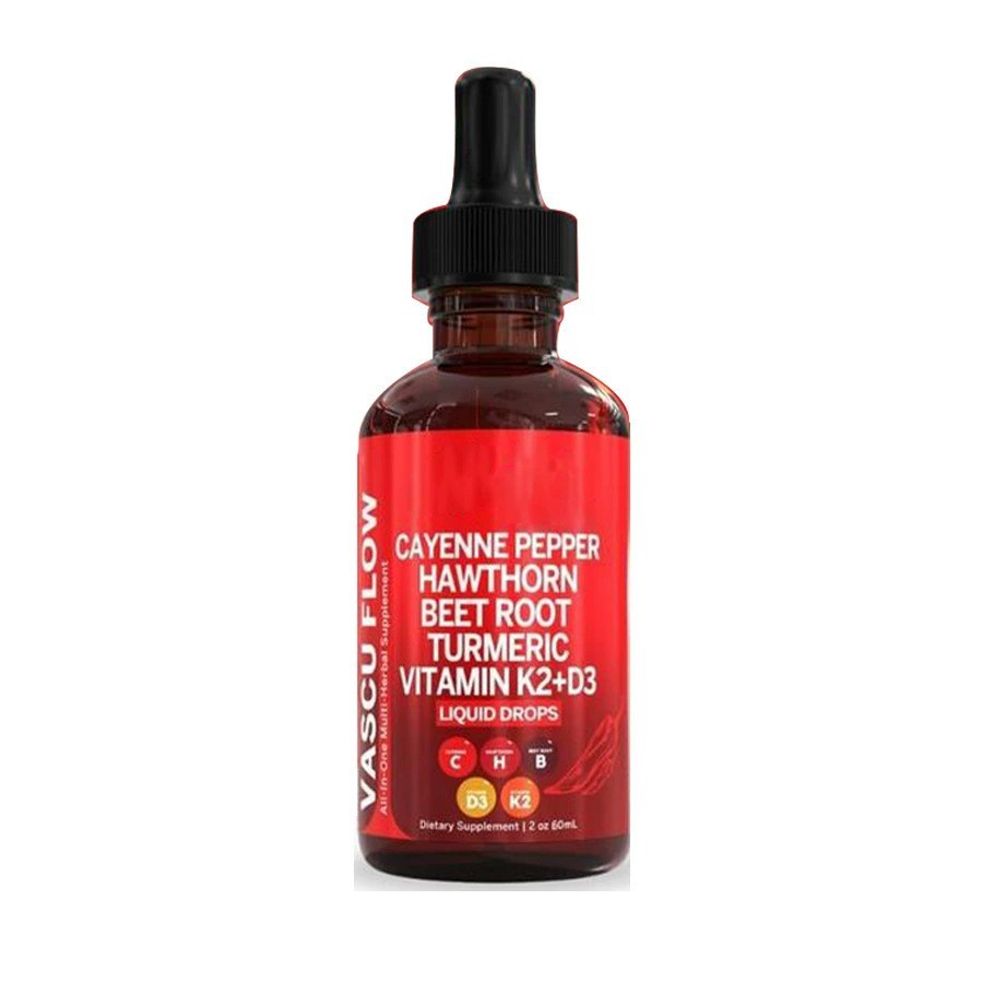 Vitamin D3 K2 Drop - Cayennepeperdruppels, natuurlijk cayennepeper extract vloeibaar 60ml