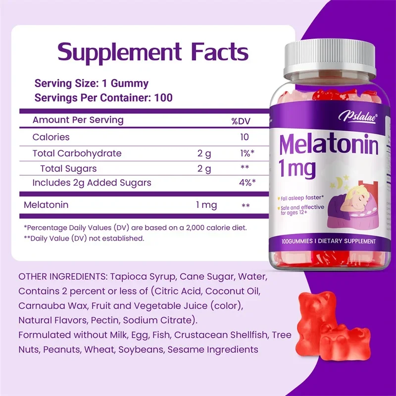 Melatonine Gummies 1mg - Helpt - Melatonin Sleep Gummy recensie en prijs
