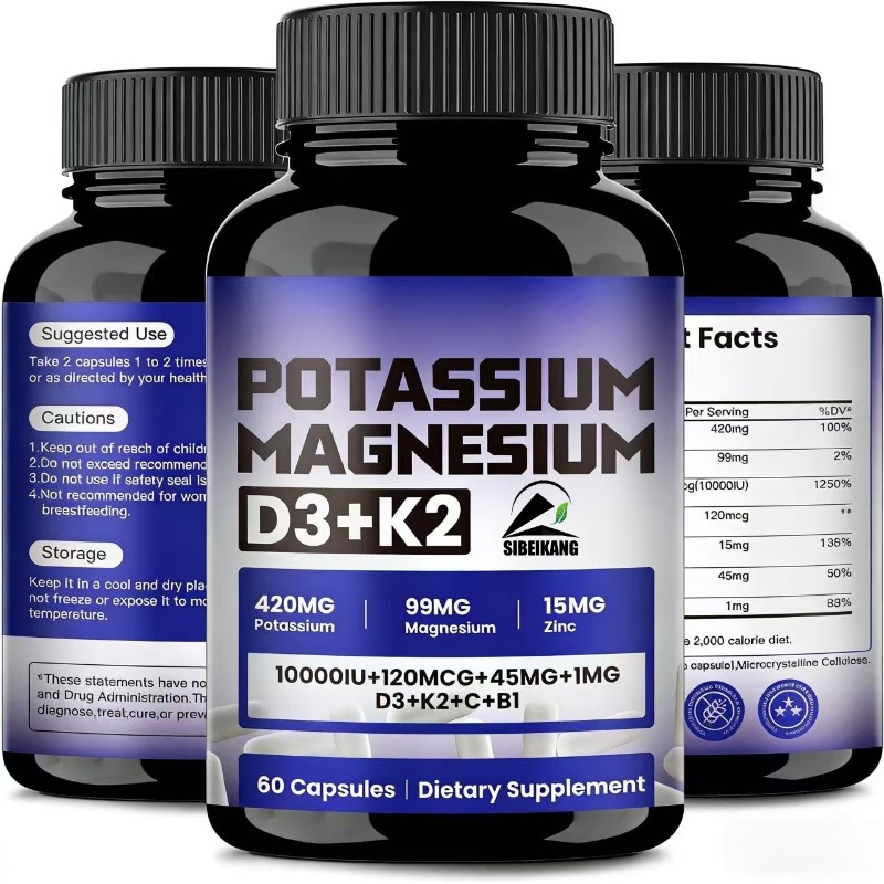 Kalium-magnesium-zink capsules - Vitamin D3 K2 Drop recensie en prijs