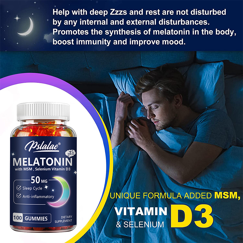 Melatonine Gummies 50 mg - Sla - Melatonin Sleep Gummy recensie en prijs