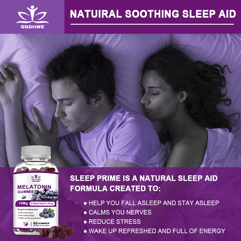 Slaap Melatonine Gummies 10mg  - Melatonin Sleep Gummy recensie en prijs