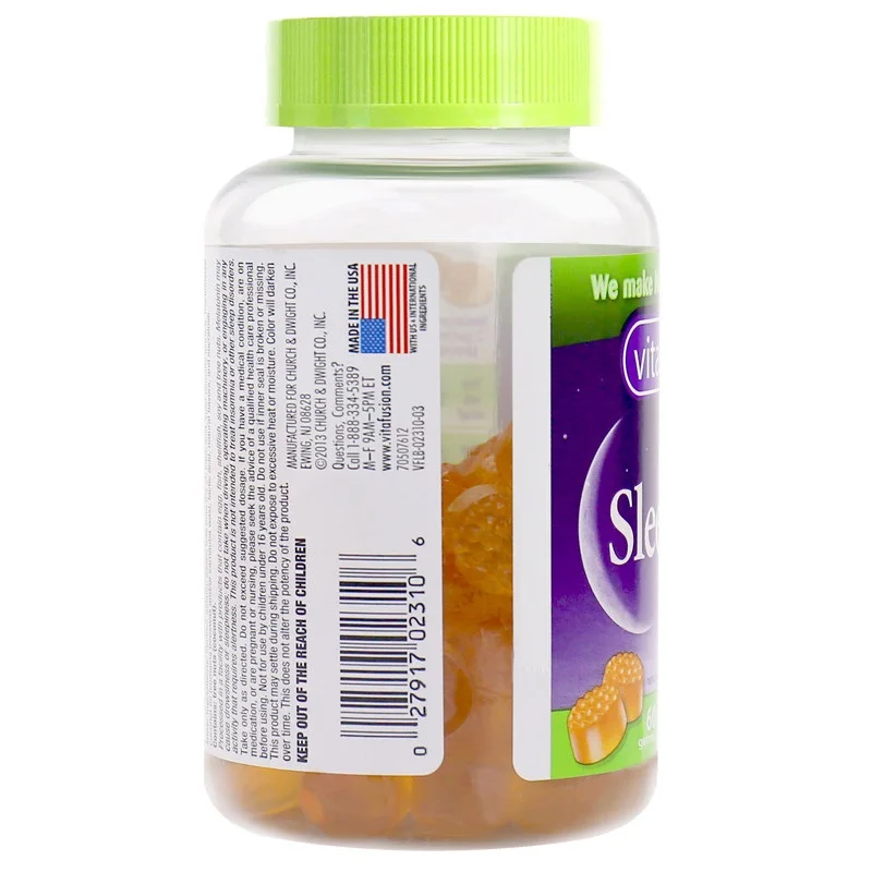 Amerikaanse Vitafusion Sleepwe - Melatonin Sleep Gummy recensie en prijs