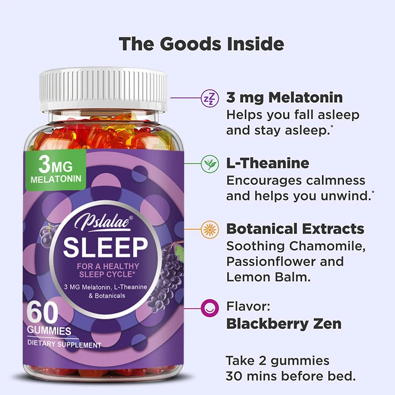 Slaapgummies - Ontspanning, ve - Melatonin Sleep Gummy recensie en prijs