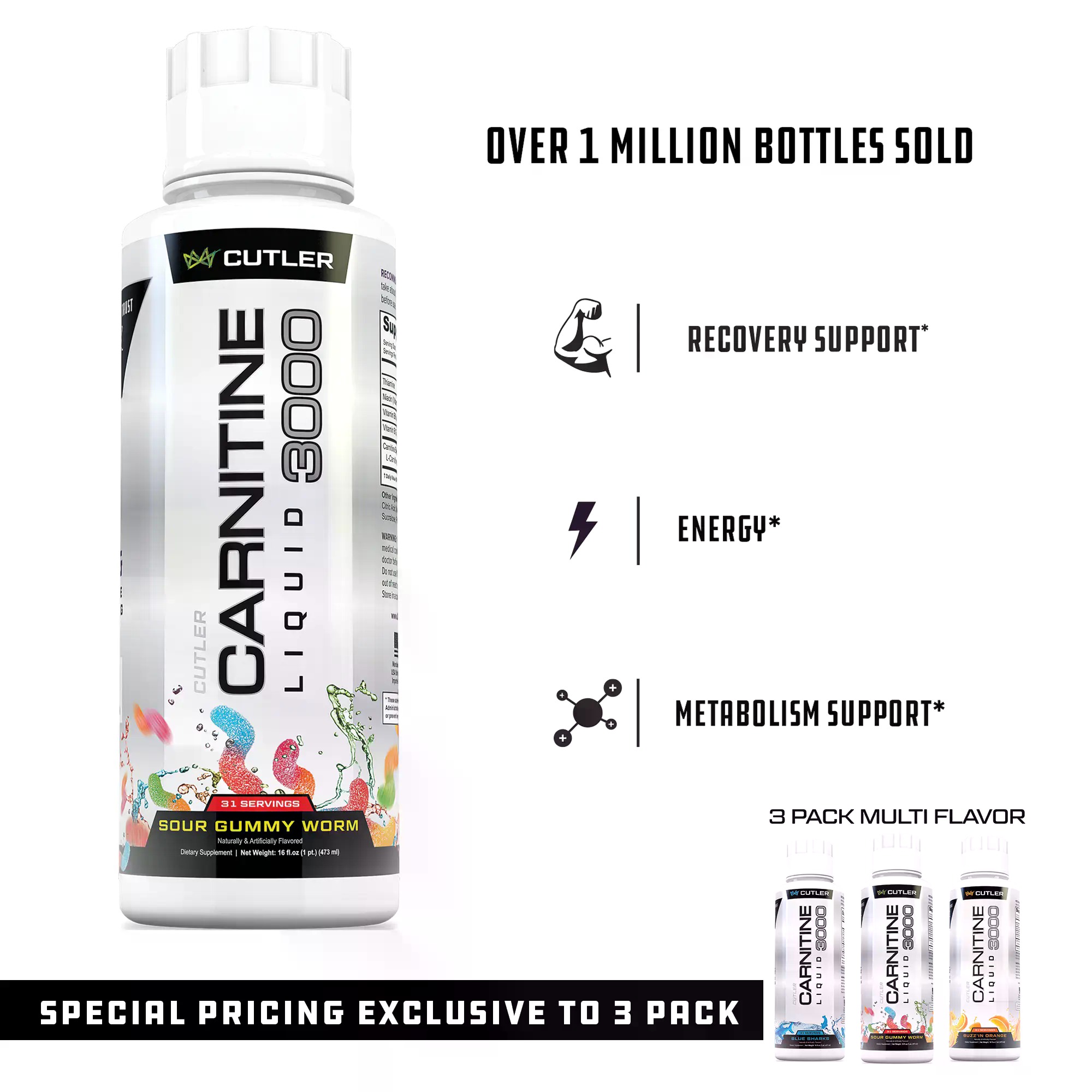 Cutler Nutrition Vloeibare Car - Fitness Nutrition Energy recensie en prijs