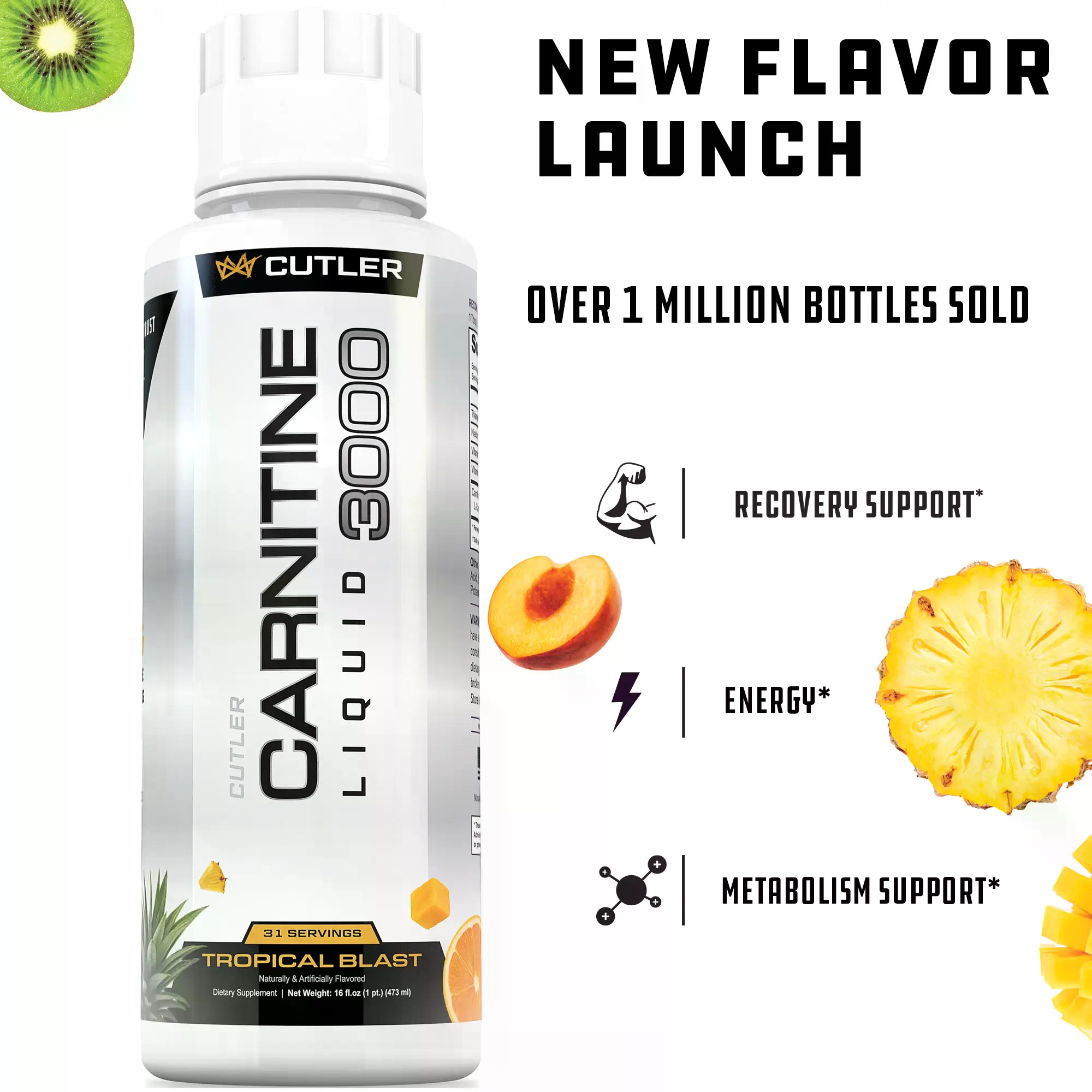 Cutler Nutrition Vloeibare Car - Fitness Nutrition Energy recensie en prijs