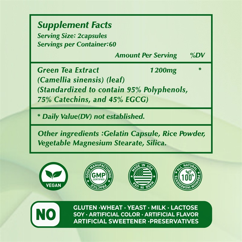 Egcg Groene Thee-Extract-Verho - Green Tea Extract Fat recensie en prijs