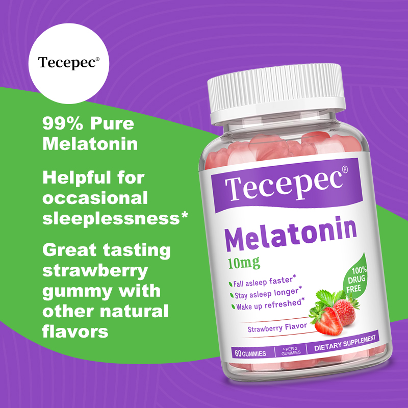 Melatonine Gummies 10 mg, verb - Melatonin Sleep Gummy recensie en prijs