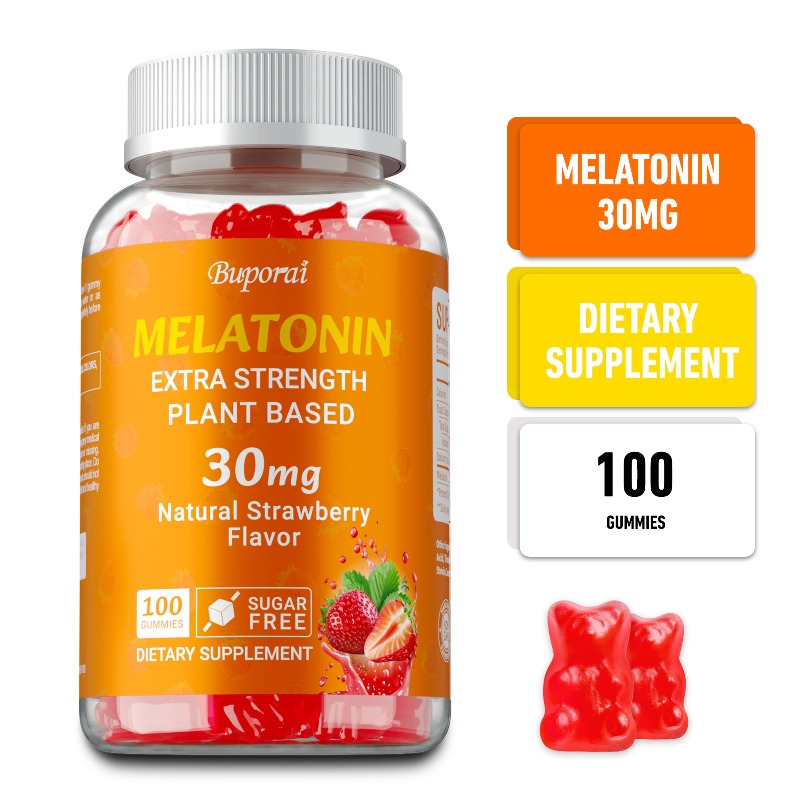 Melatonine 30 mg - kalmeert de - Melatonin Sleep Gummy recensie en prijs