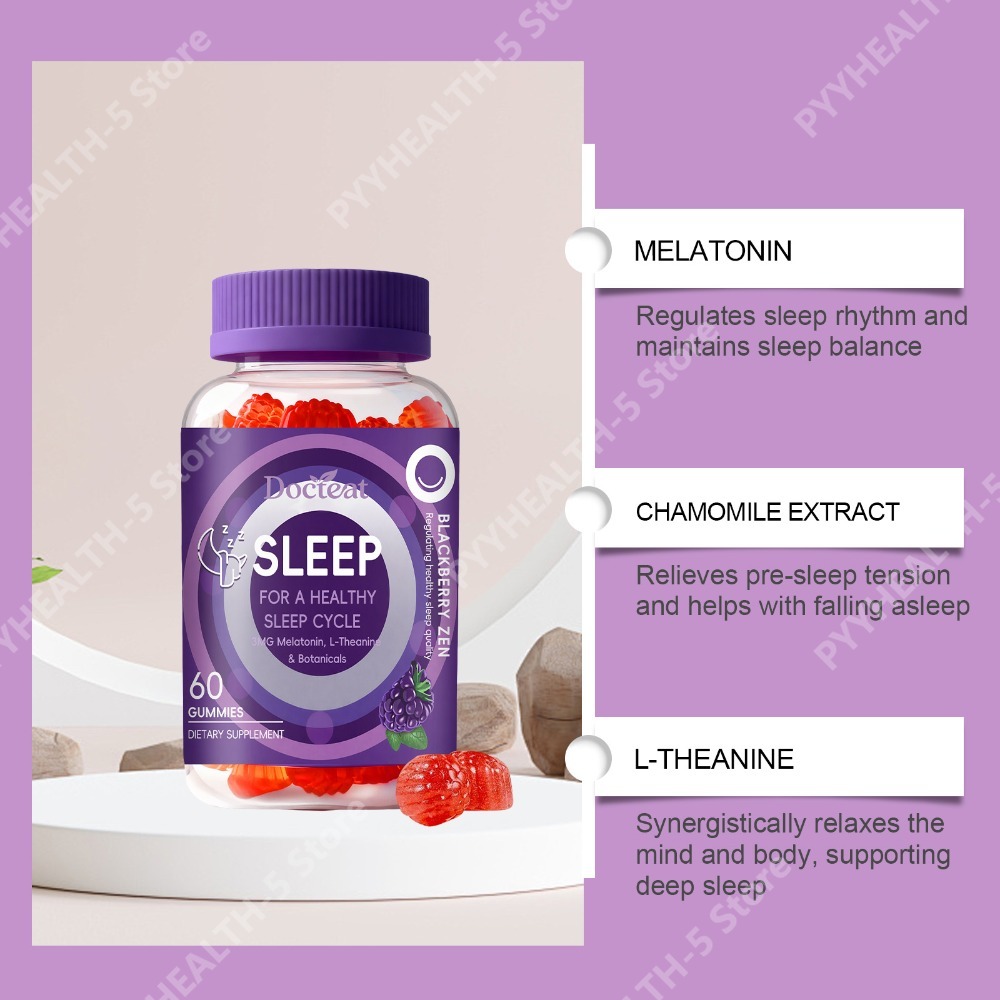 Docteat Slaap Gummies 3mg Mela - Melatonin Sleep Gummy recensie en prijs