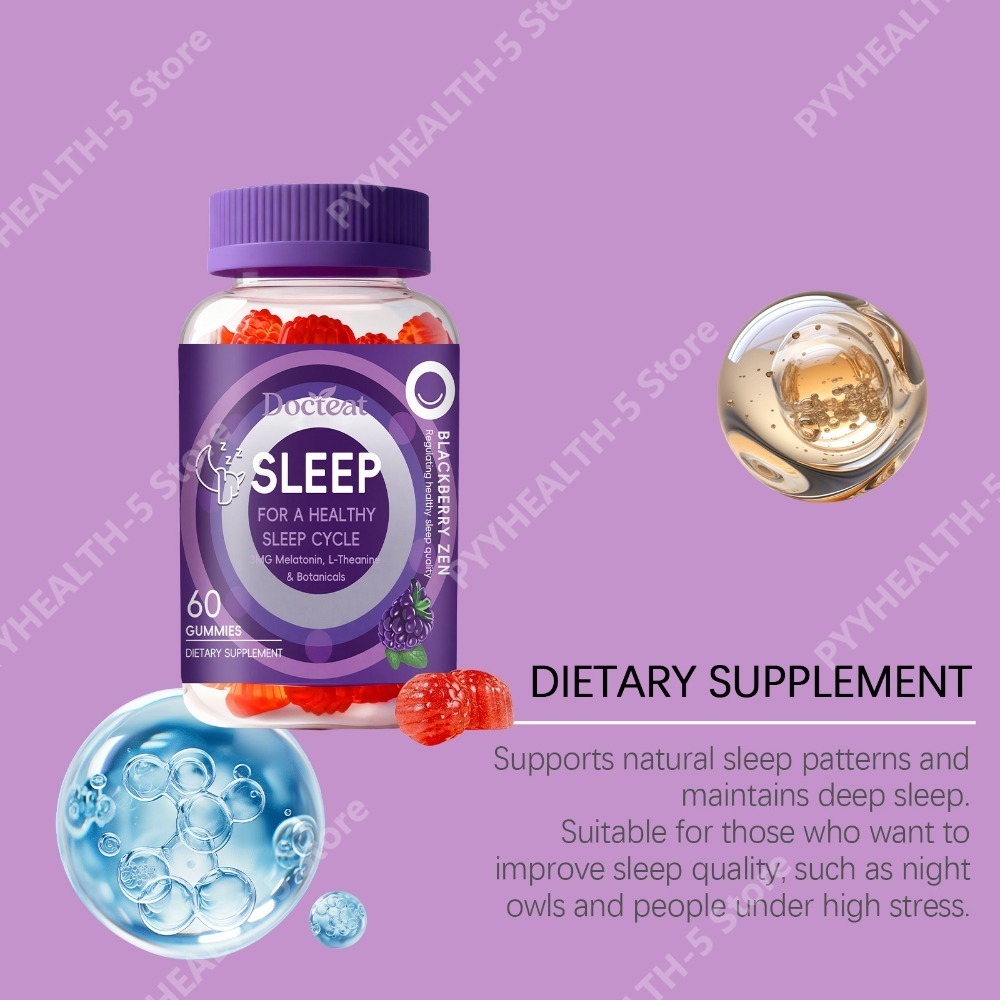 Docteat Slaap Gummies 3mg Mela - Melatonin Sleep Gummy recensie en prijs
