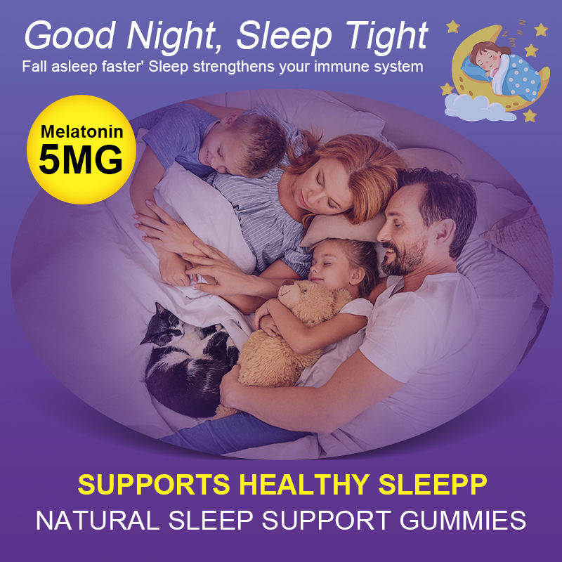 Melatonine Gummies 5mg, ter on - Melatonin Sleep Gummy recensie en prijs