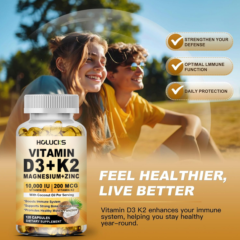 Vitamine D3+K2-capsules, met m - Vitamin D3 K2 Drop recensie en prijs