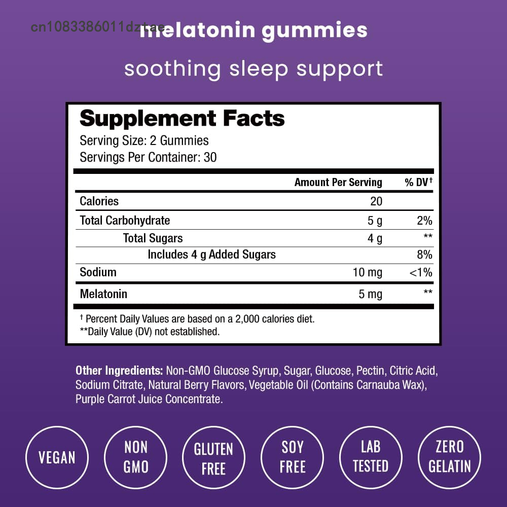 Melatonine Gummies - Slaapmidd - Melatonin Sleep Gummy recensie en prijs