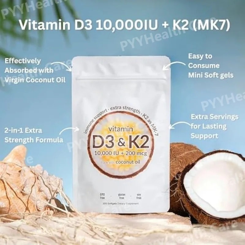Vitamine D3 10000 IE + K2 MK-7 - Vitamin D3 K2 Drop recensie en prijs