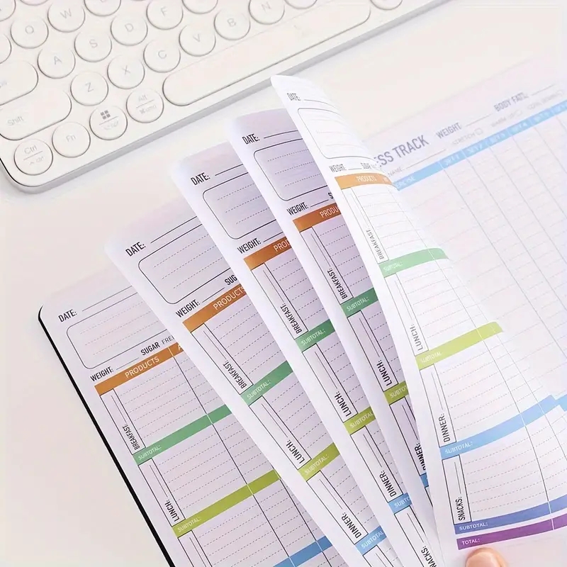 Fitnessdagboek Notitieboekje D - Nutrition Fitness Plan recensie en prijs