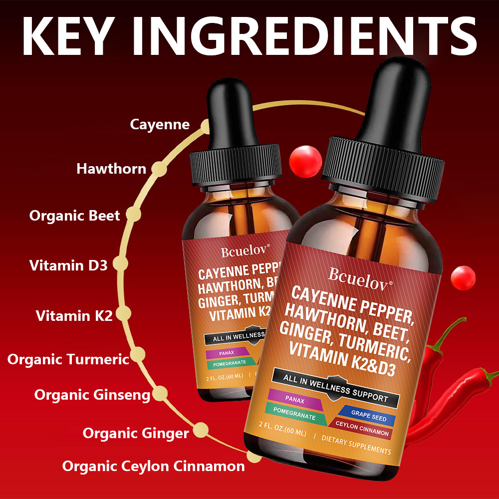 Cayennepeper vloeibare druppel - Vitamin D3 K2 Drop recensie en prijs