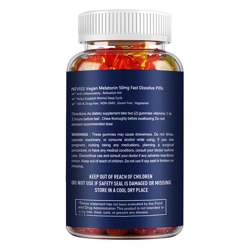 Melatonine Gummies 50 mg - Sla - Melatonin Sleep Gummy recensie en prijs